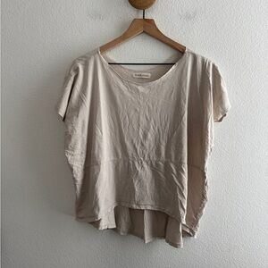 Black Crane Boxy Tshirt